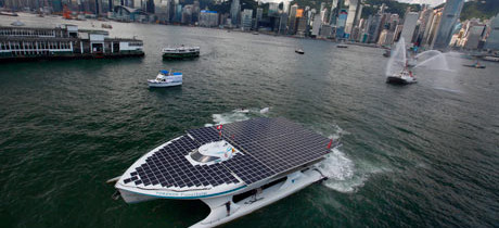 Solar boat Türanor becomes a research vessel to study climate change