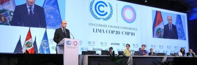 Lima COP 20: una tappa obbligata del percorso verso Parigi 2015